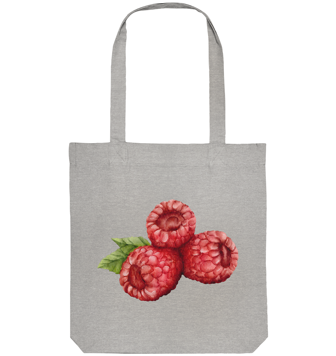 Raspberry watercolor - Organic Tote-Bag