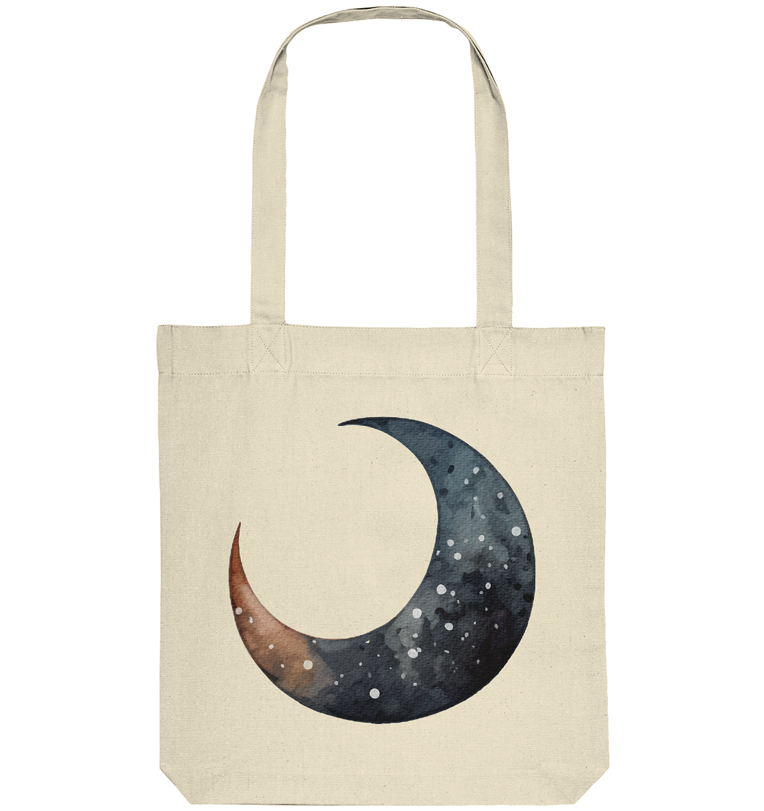Watercolor Islamic Moon - Organic Tote-Bag