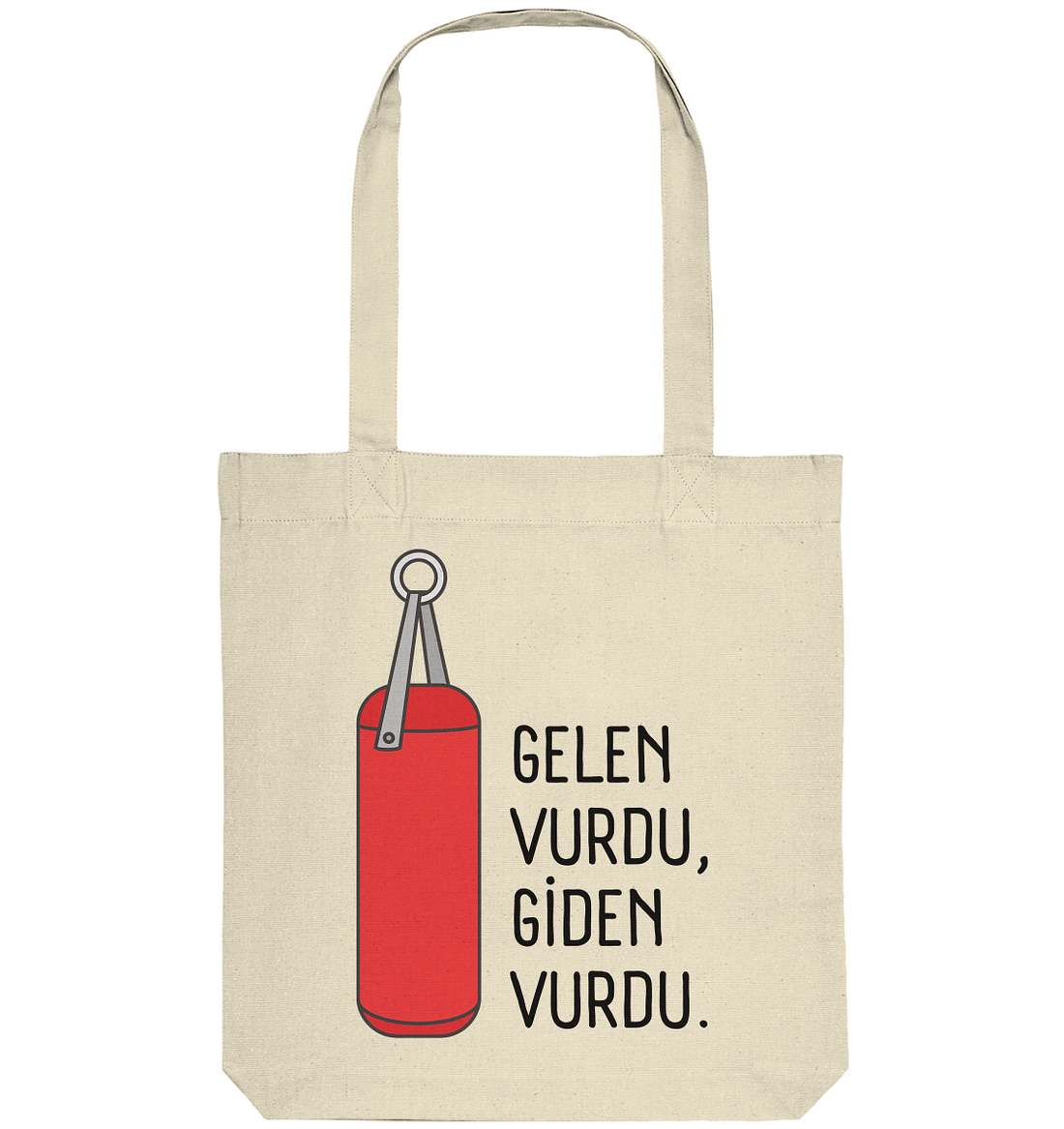 GELEN VURDU, GİDEN VURDU - Organic Tote-Bag