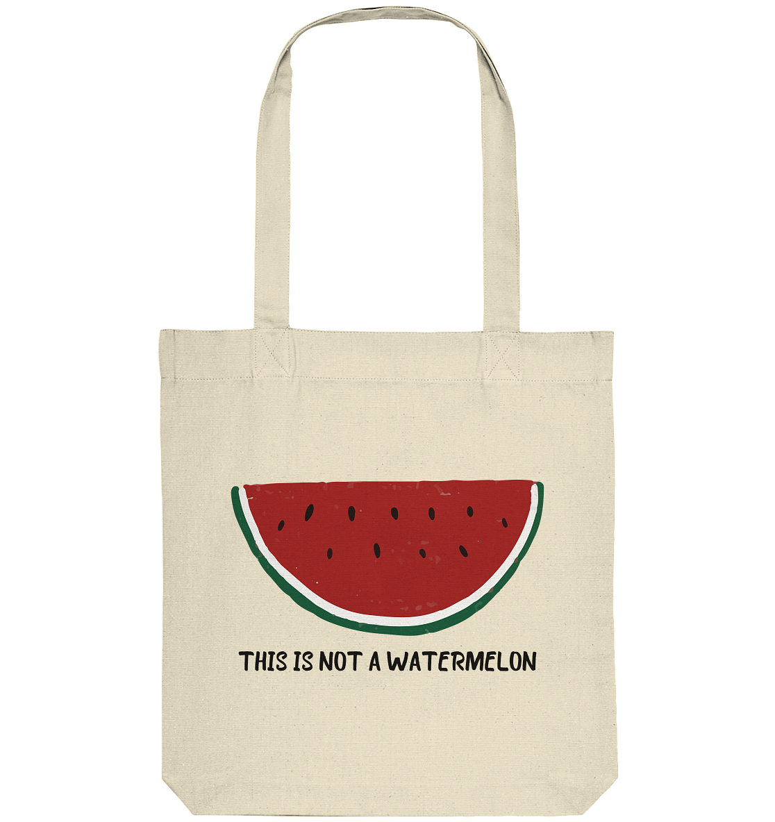 This is not a Watermelon - Organic Tote-Bag