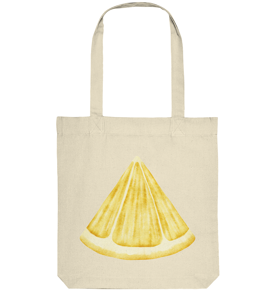 Lemon Slice Watercolor - Organic Tote-Bag