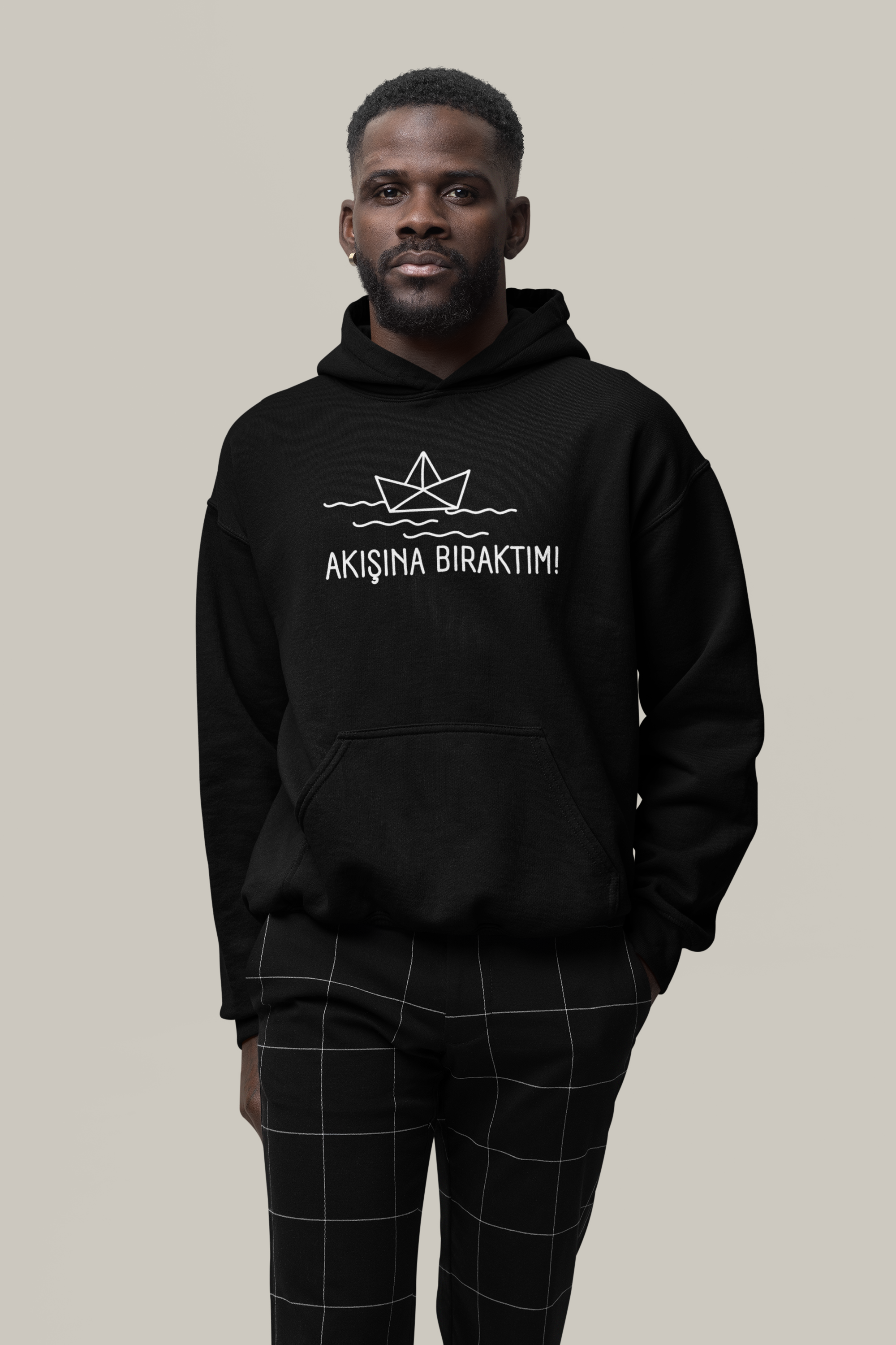 AKIŞINA BIRAKTIM! - Organic Hoodie