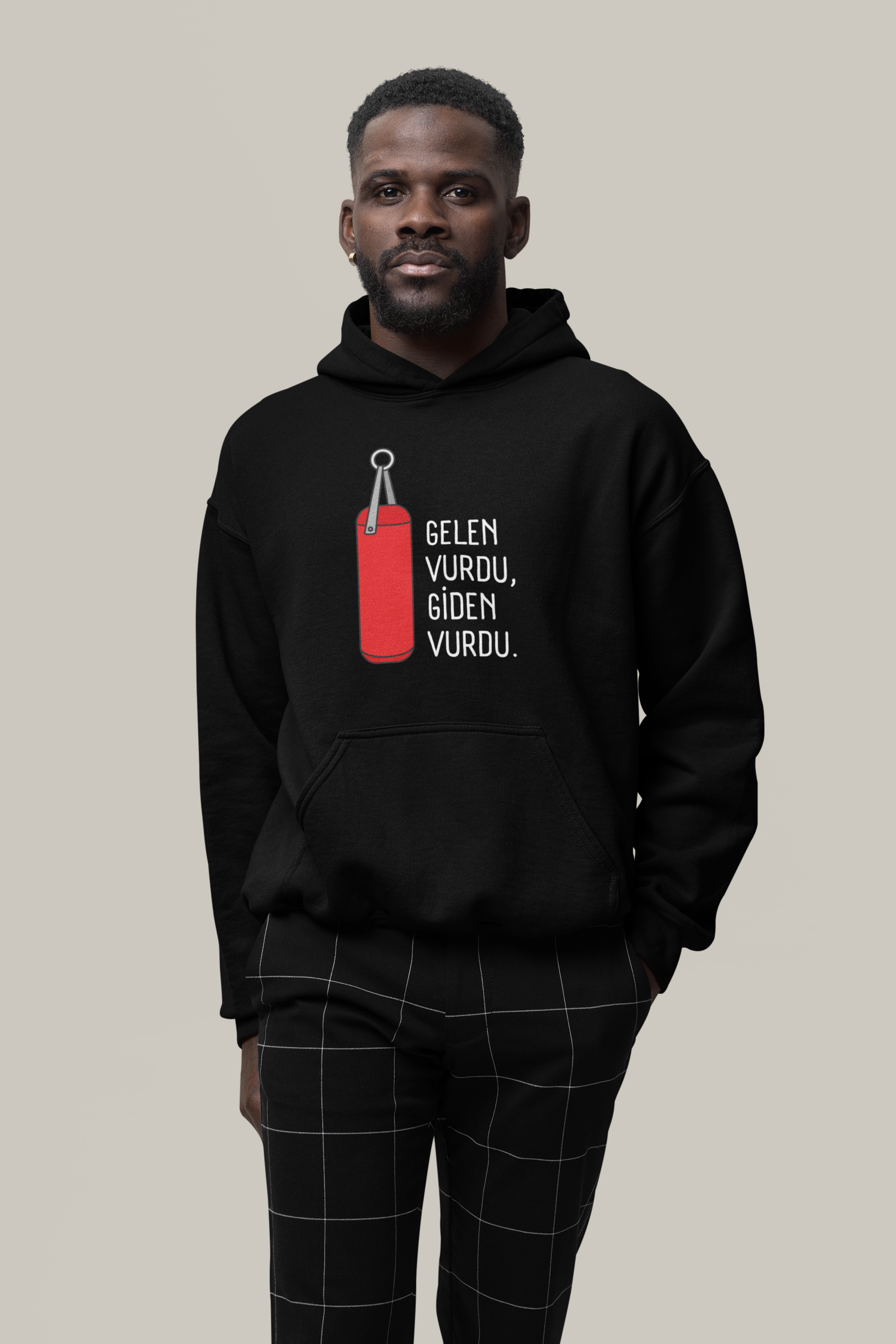 GELEN VURDU, GİDEN VURDU - Organic Hoodie