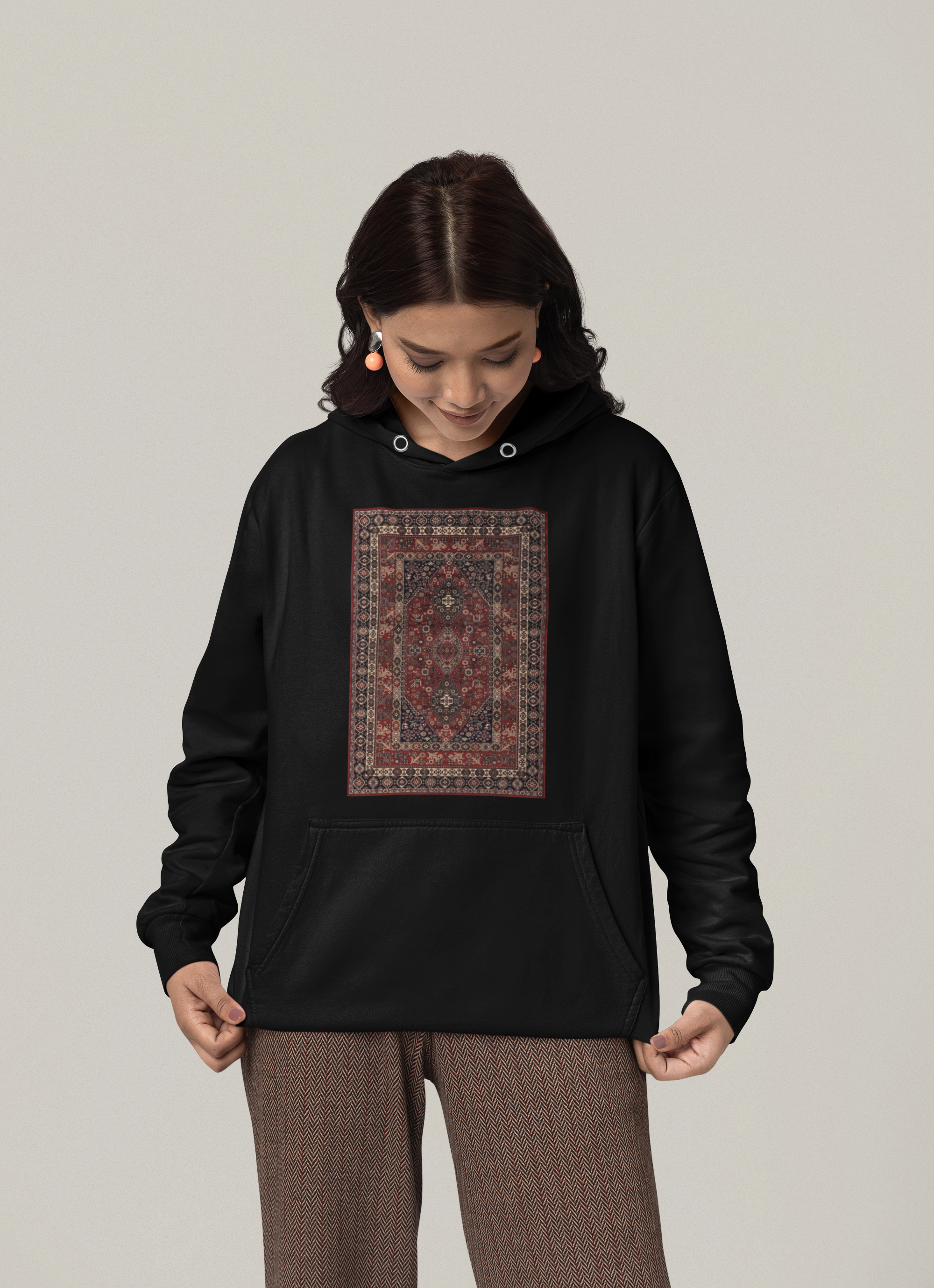 Dark Red Carpet - Organic Hoodie