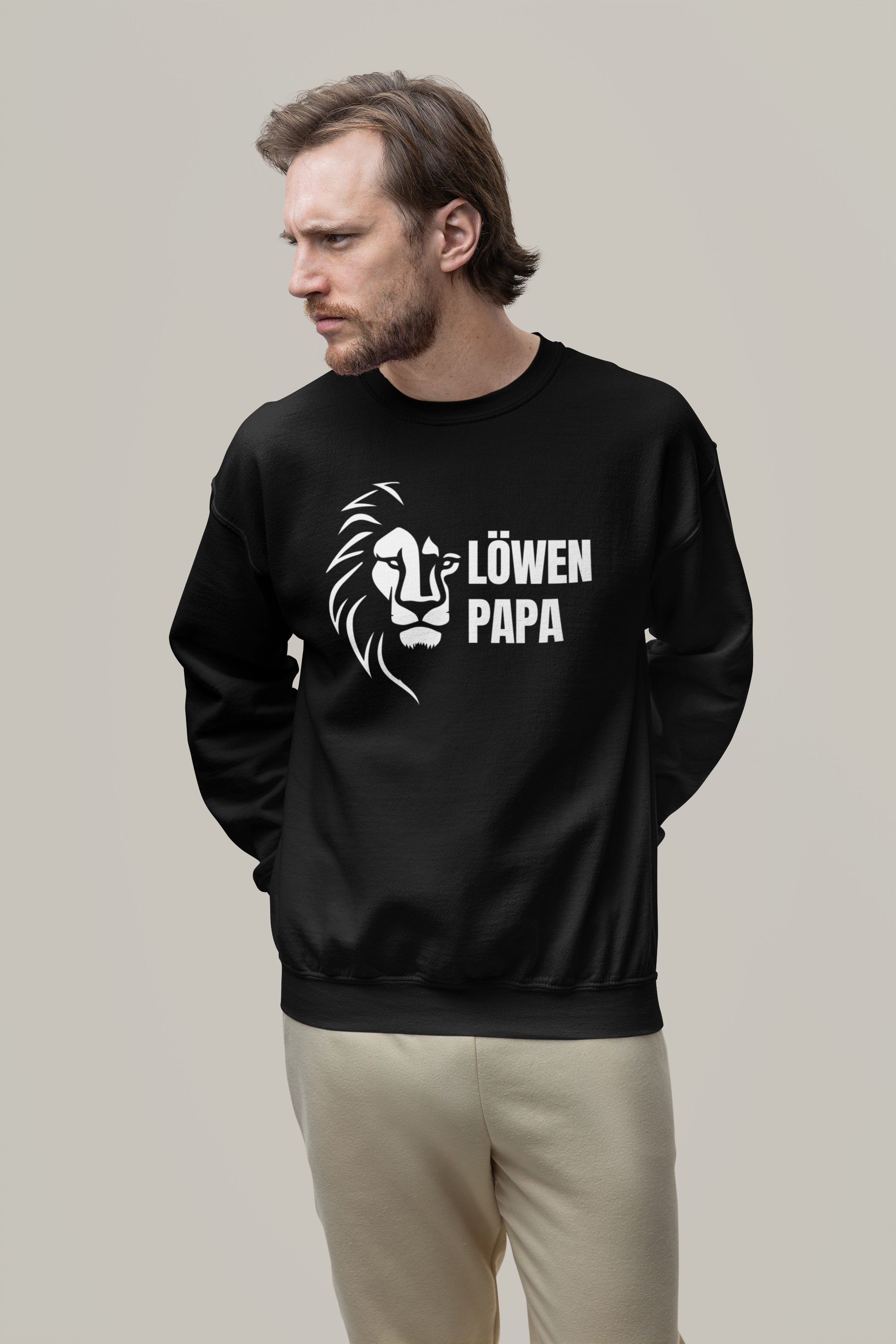 Löwen Papa - Basic Sweatshirt
