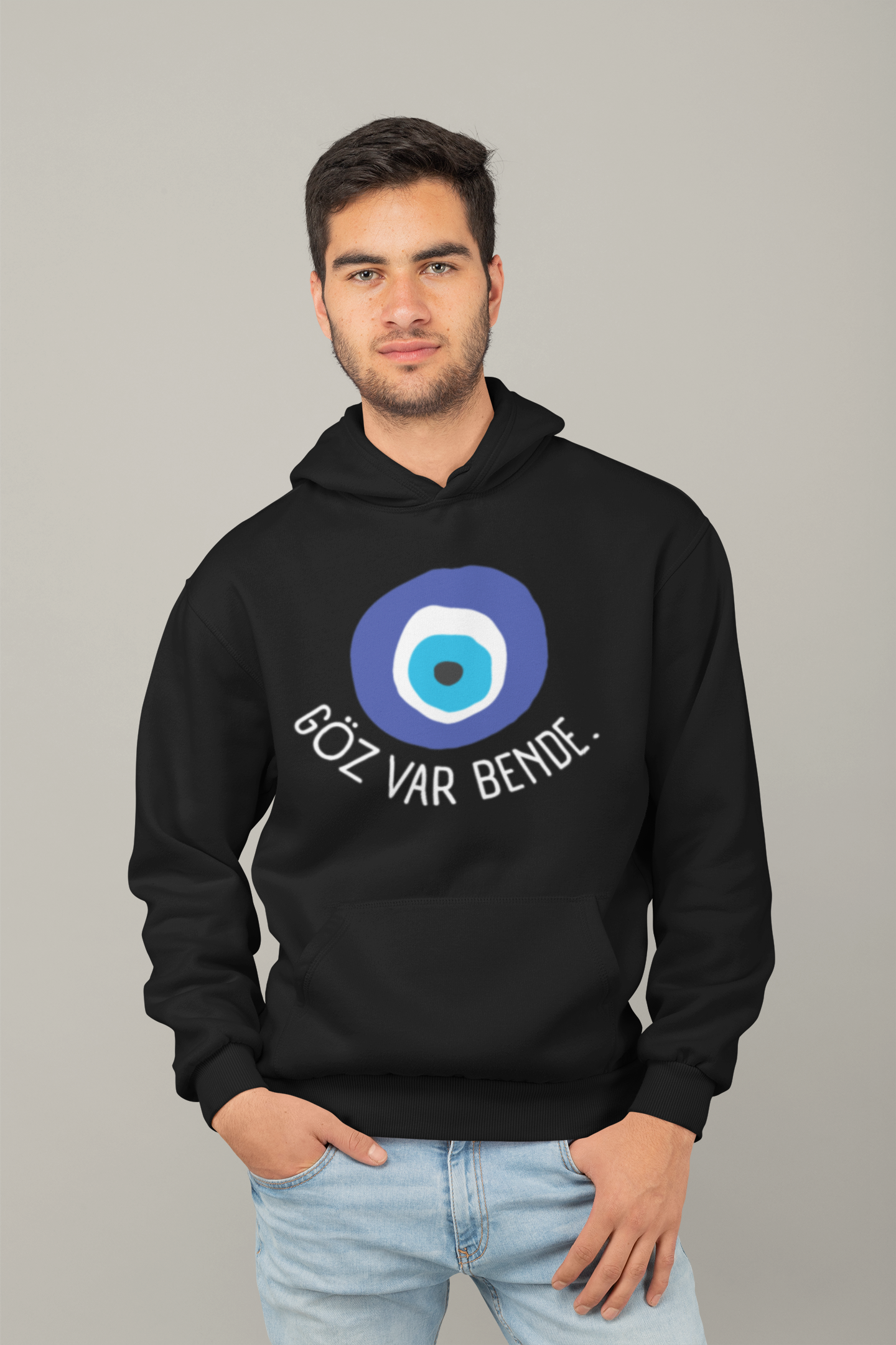 GÖZ VAR BENDE - Organic Hoodie