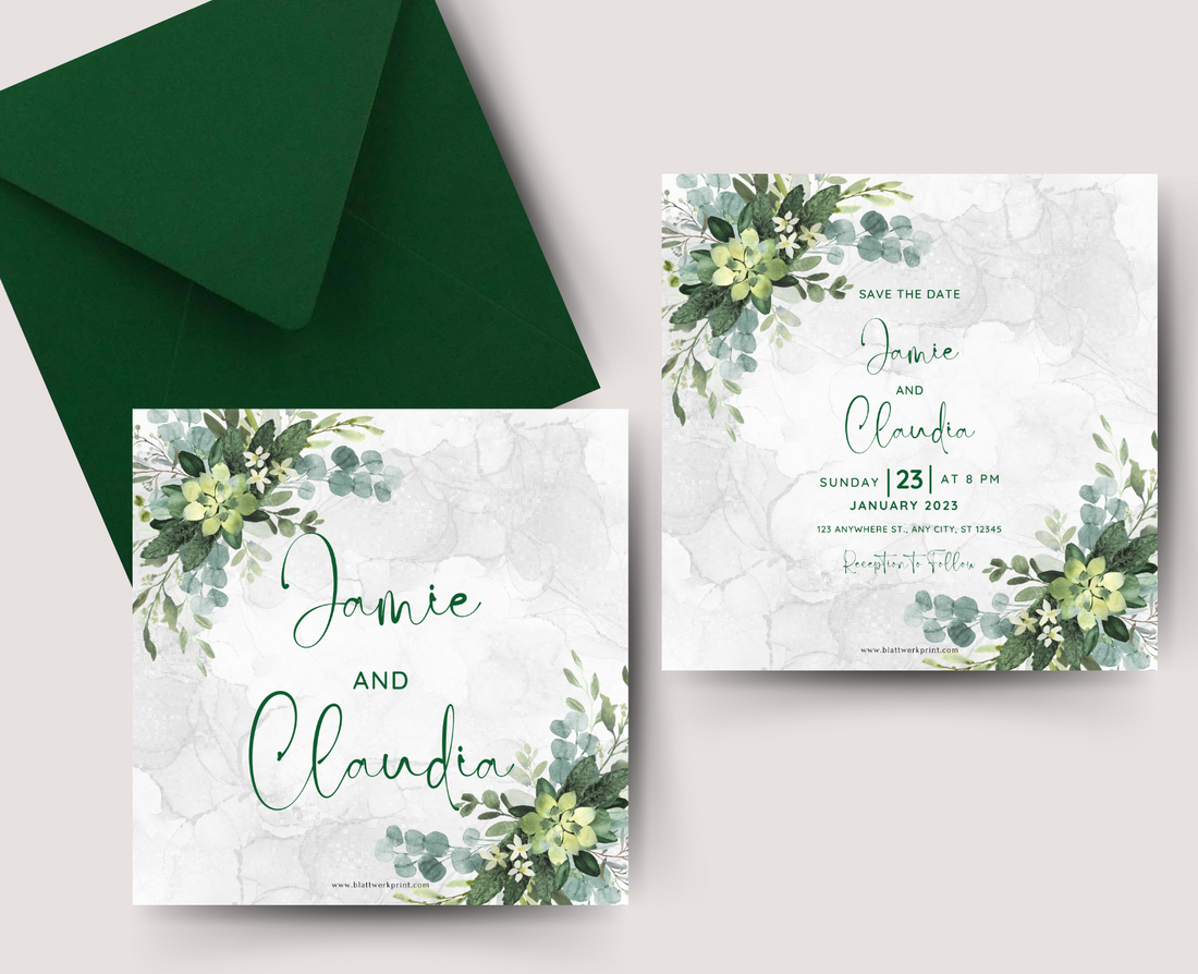 White and Green
