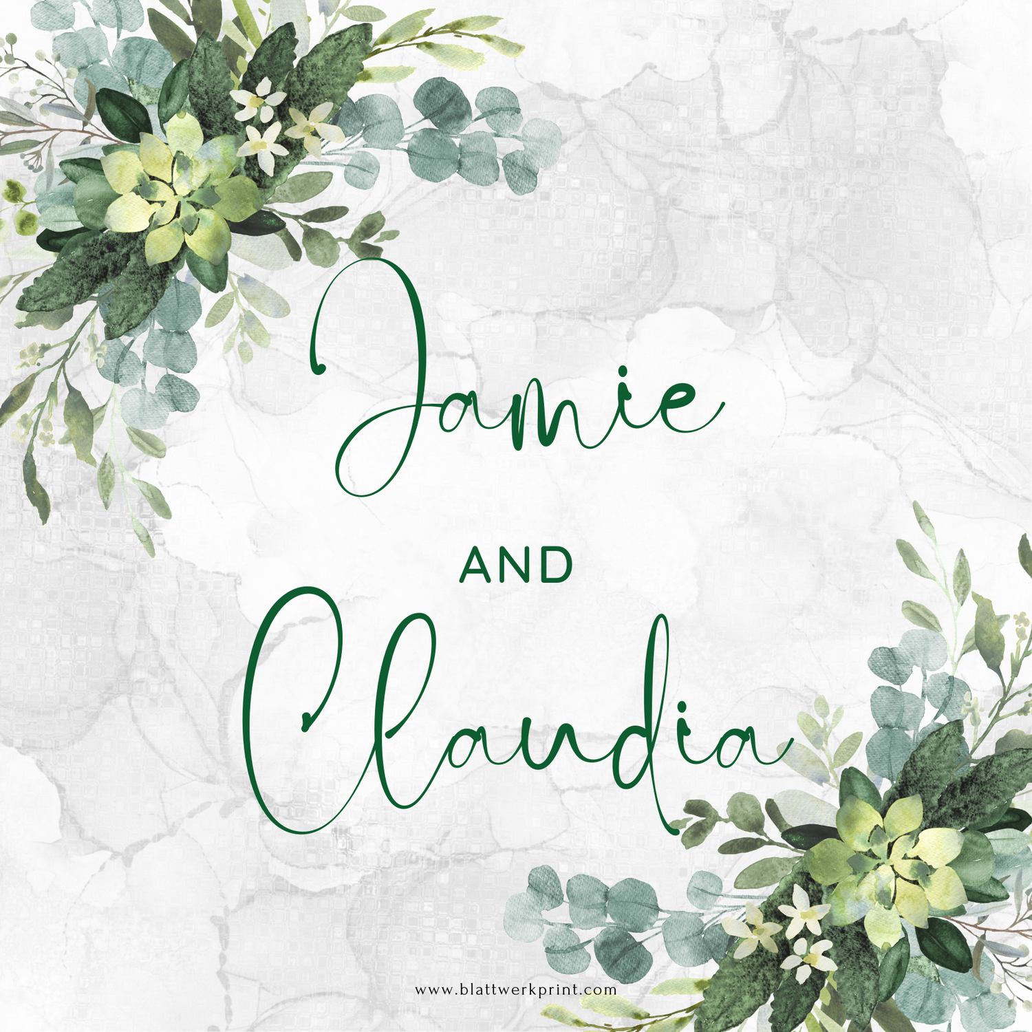 White and Green