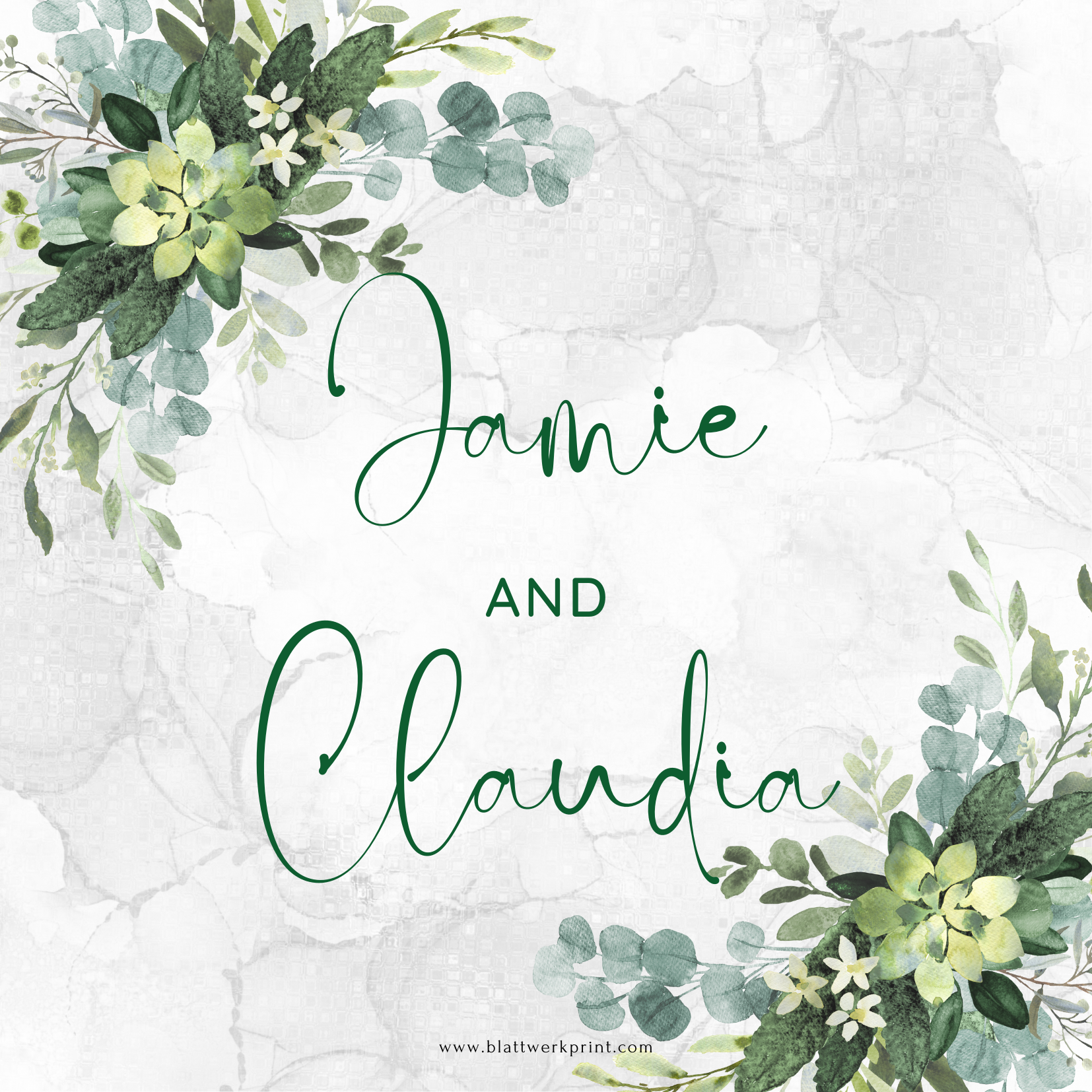 White and Green