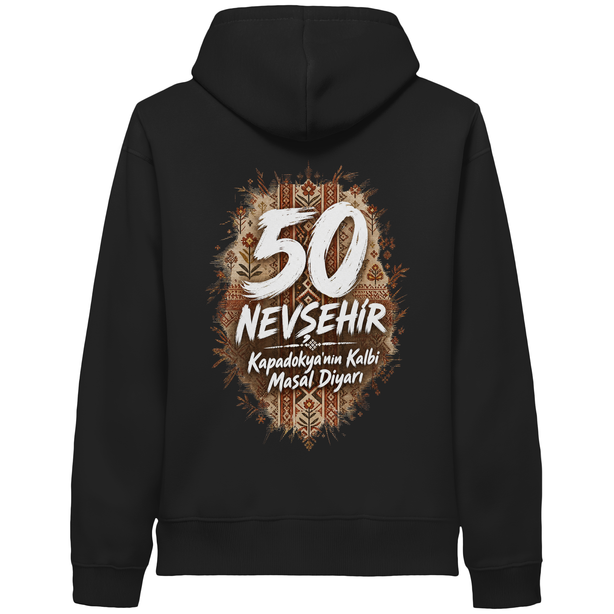 50 - Nevsehir - Organic Side Pocket Hoodie