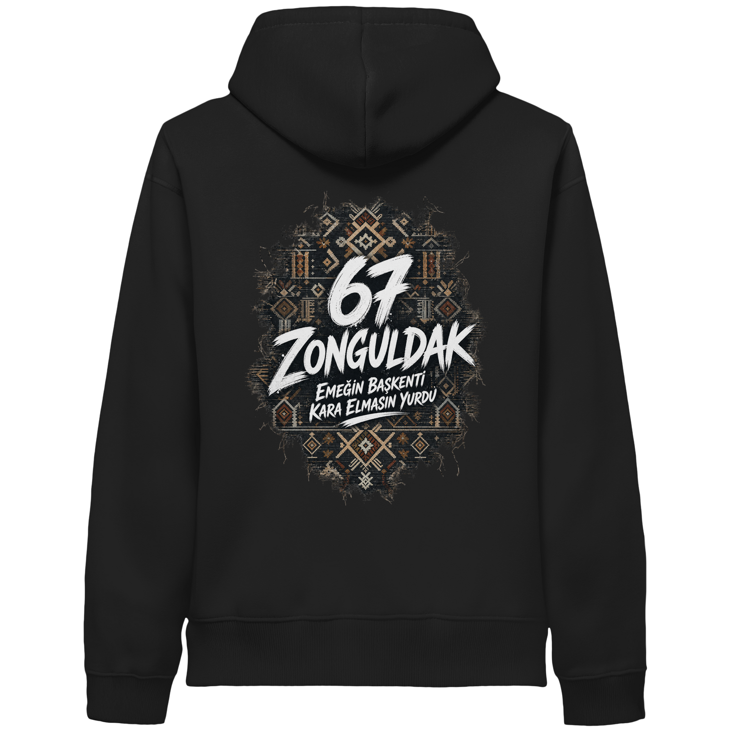 67 - Zonguldak - Organic Side Pocket Hoodie