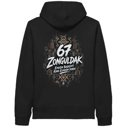 67 - Zonguldak - Organic Side Pocket Hoodie