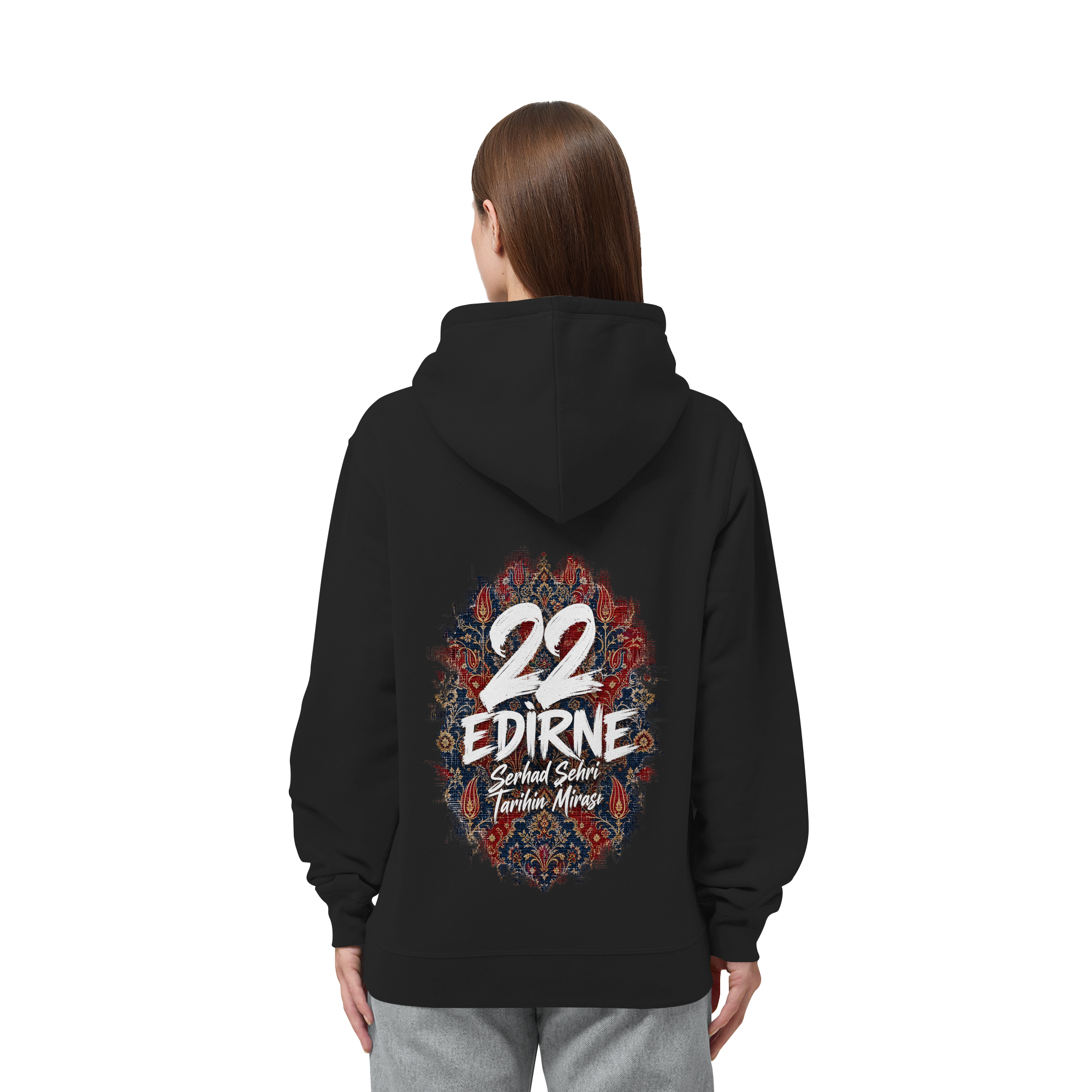 22 - Edirne - Organic Side Pocket Hoodie