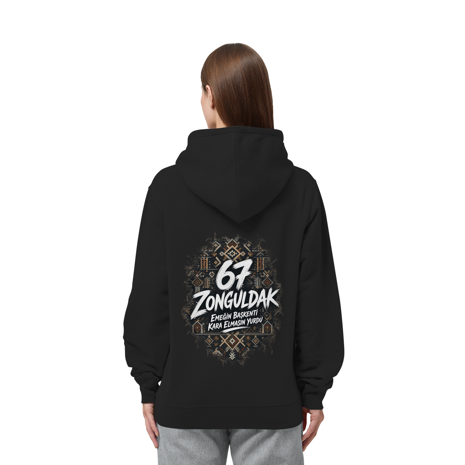 67 - Zonguldak - Organic Side Pocket Hoodie