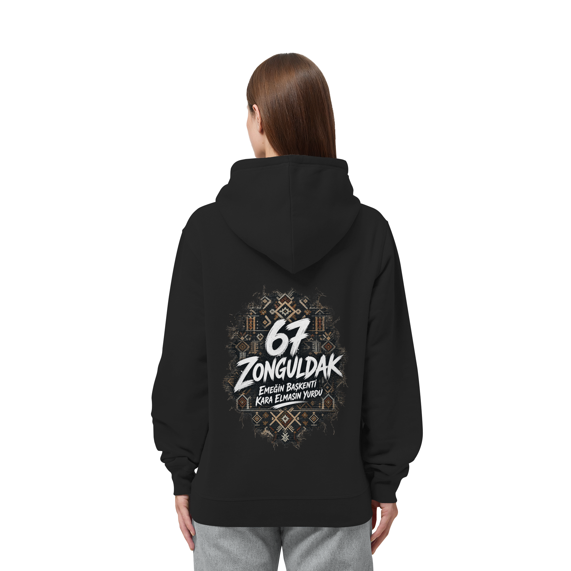 67 - Zonguldak - Organic Side Pocket Hoodie