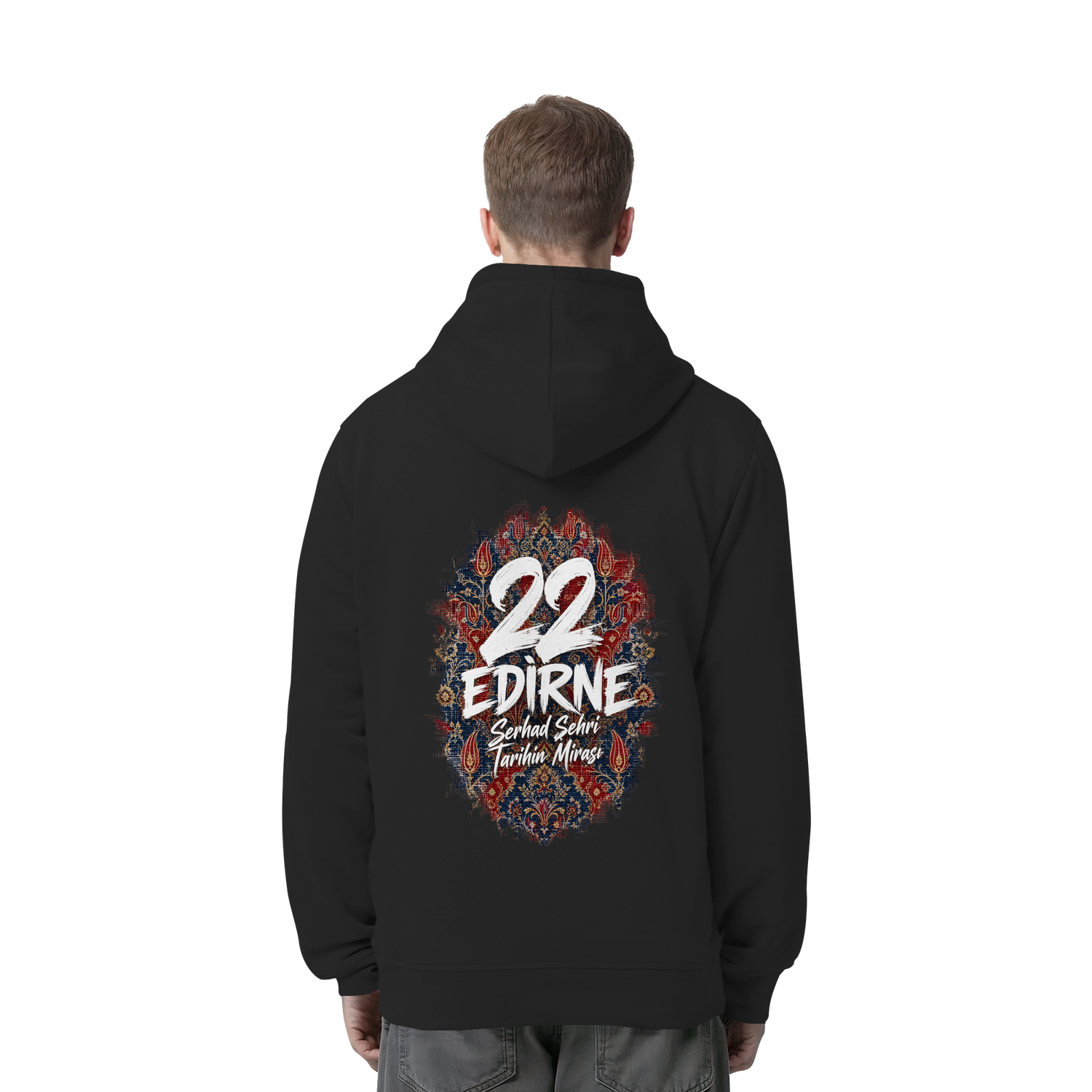 22 - Edirne - Organic Side Pocket Hoodie