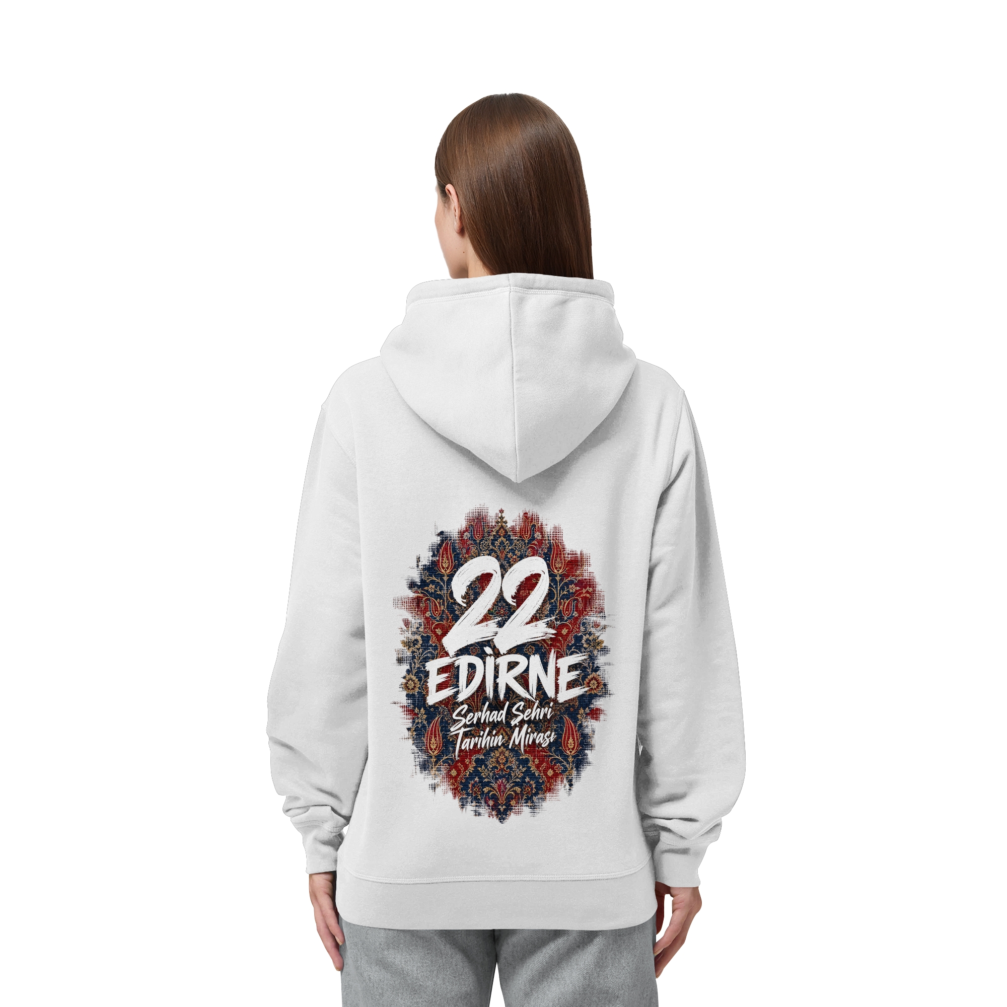 22 - Edirne - Organic Side Pocket Hoodie