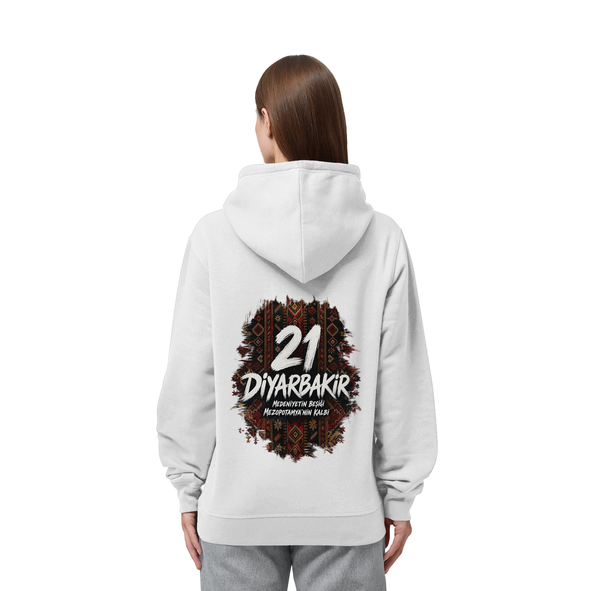 21 - Diyarbakir - Organic Side Pocket Hoodie