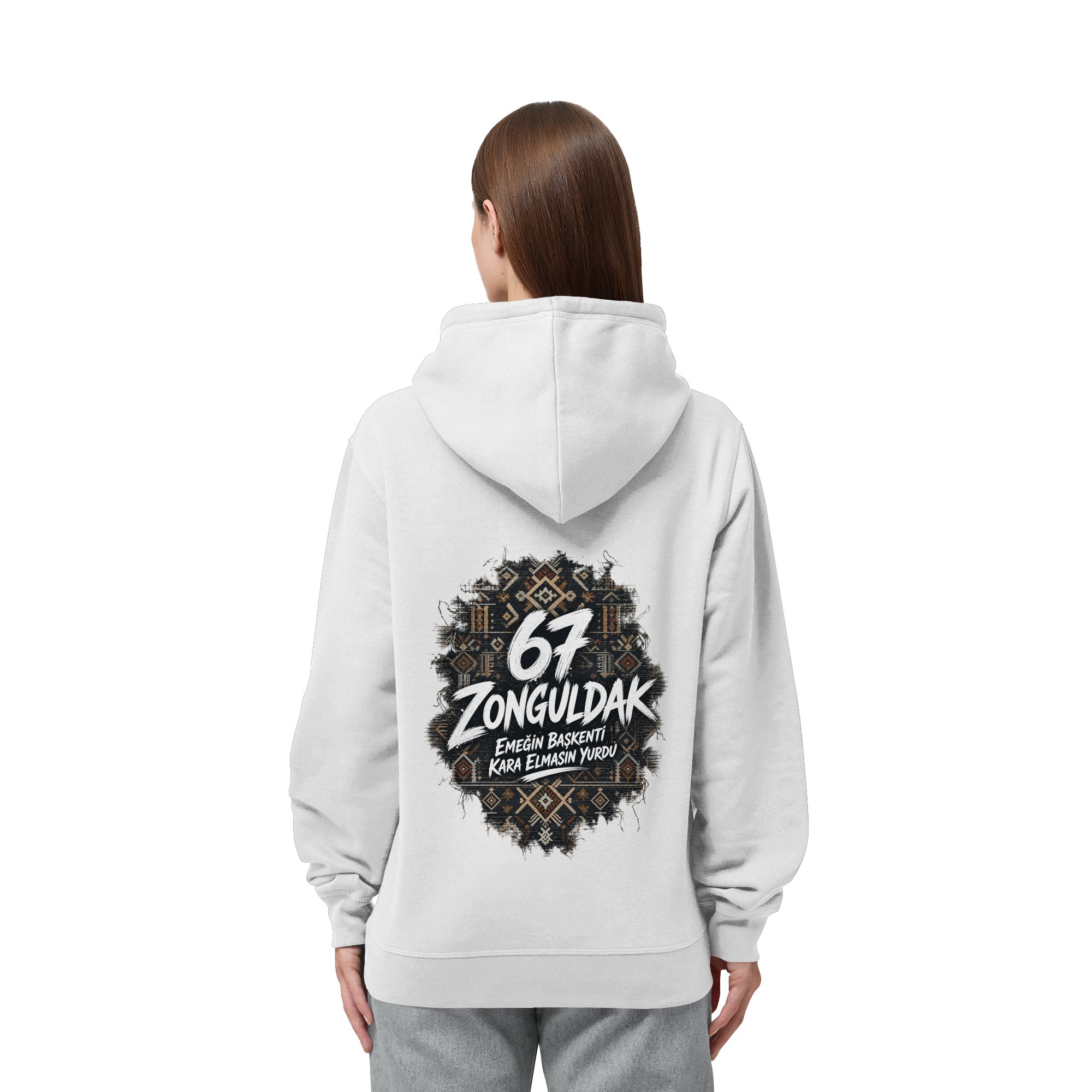 67 - Zonguldak - Organic Side Pocket Hoodie