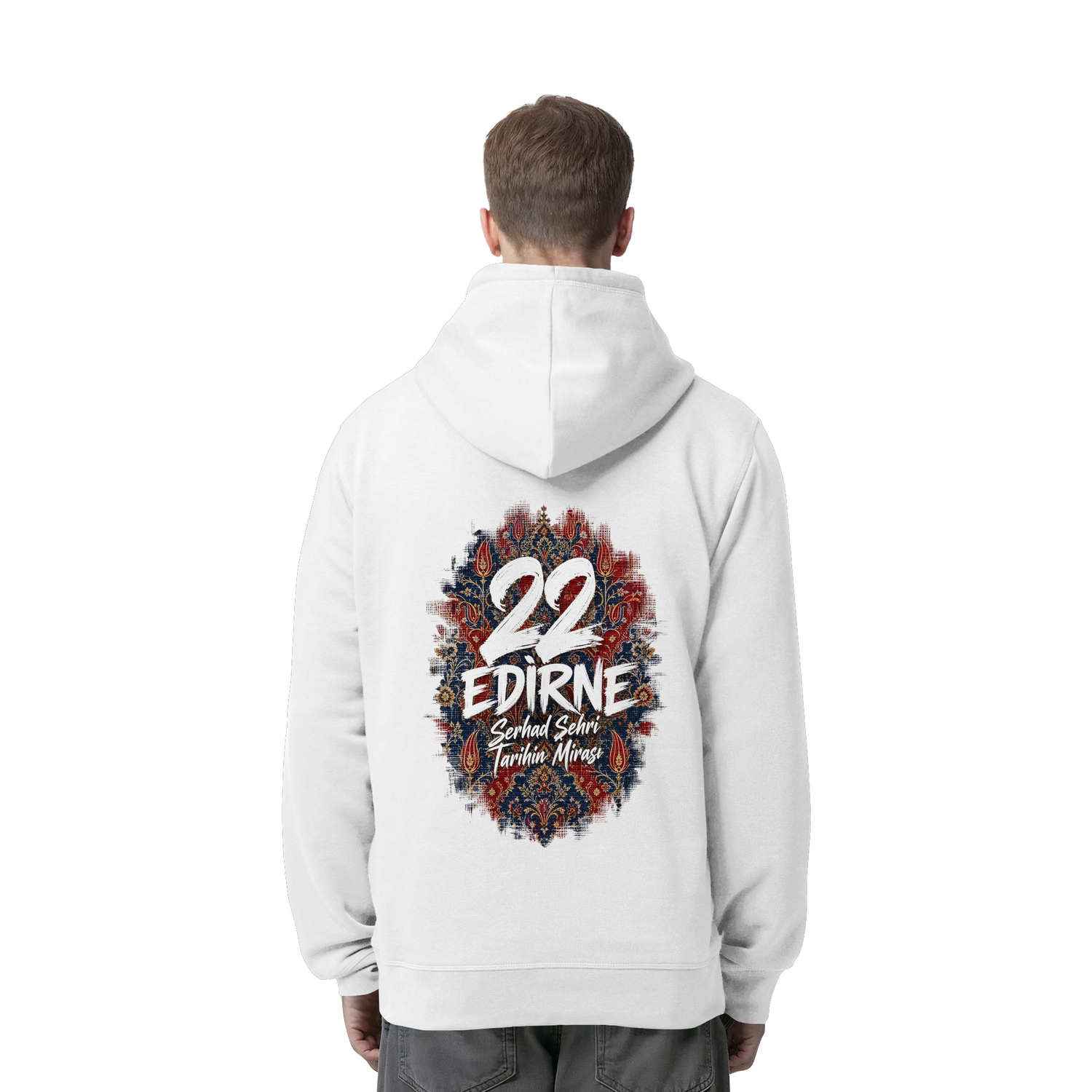 22 - Edirne - Organic Side Pocket Hoodie