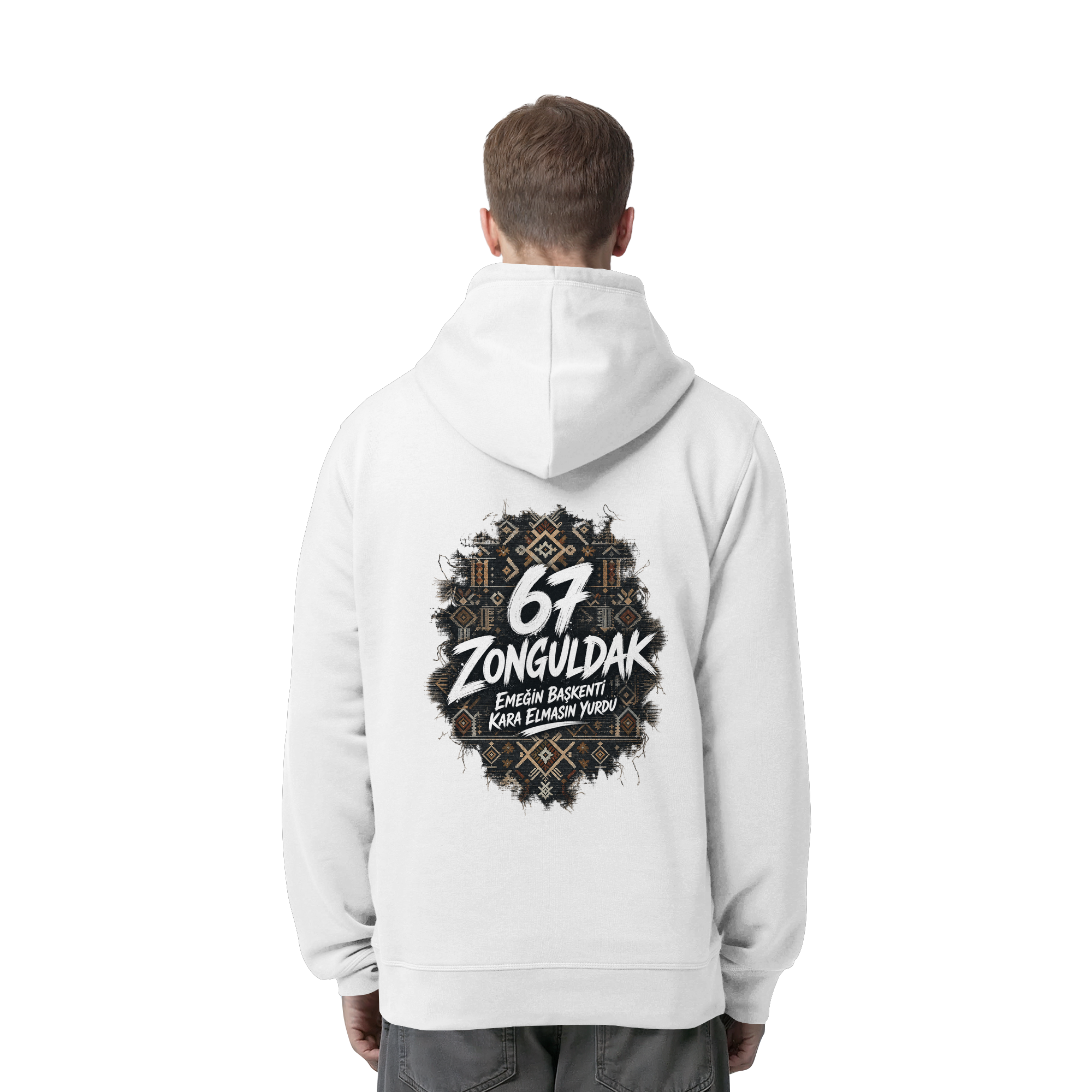 67 - Zonguldak - Organic Side Pocket Hoodie
