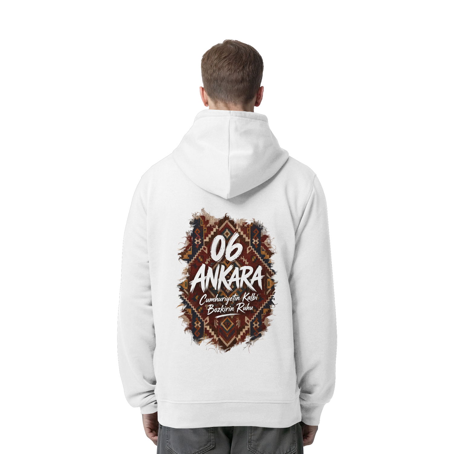 06 - Ankara - Organic Side Pocket Hoodie