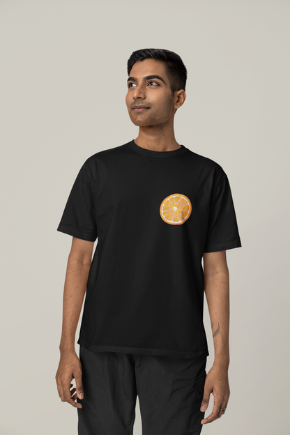 Orange Slice Watercolor - Oversized Unisex T-Shirt