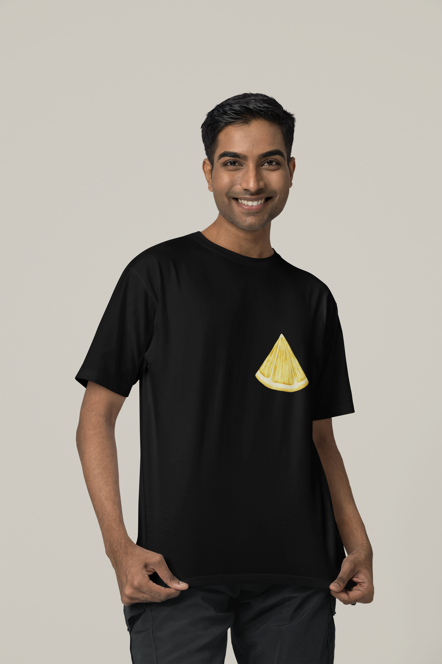 Lemon Slice Watercolor - Oversized Unisex T-Shirt