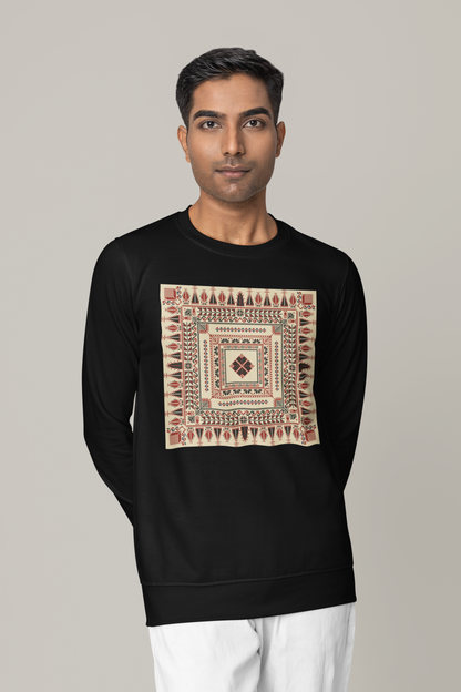 Natural Pattern - Basic Sweatshirt
