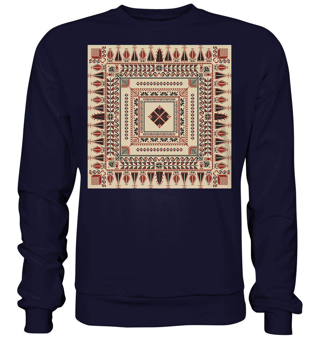 Natural Pattern - Basic Sweatshirt
