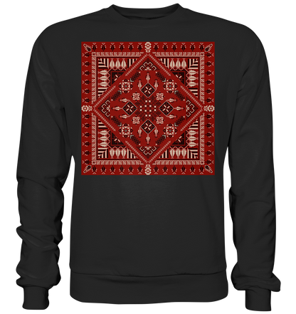 Red Pattern - Basic Sweatshirt