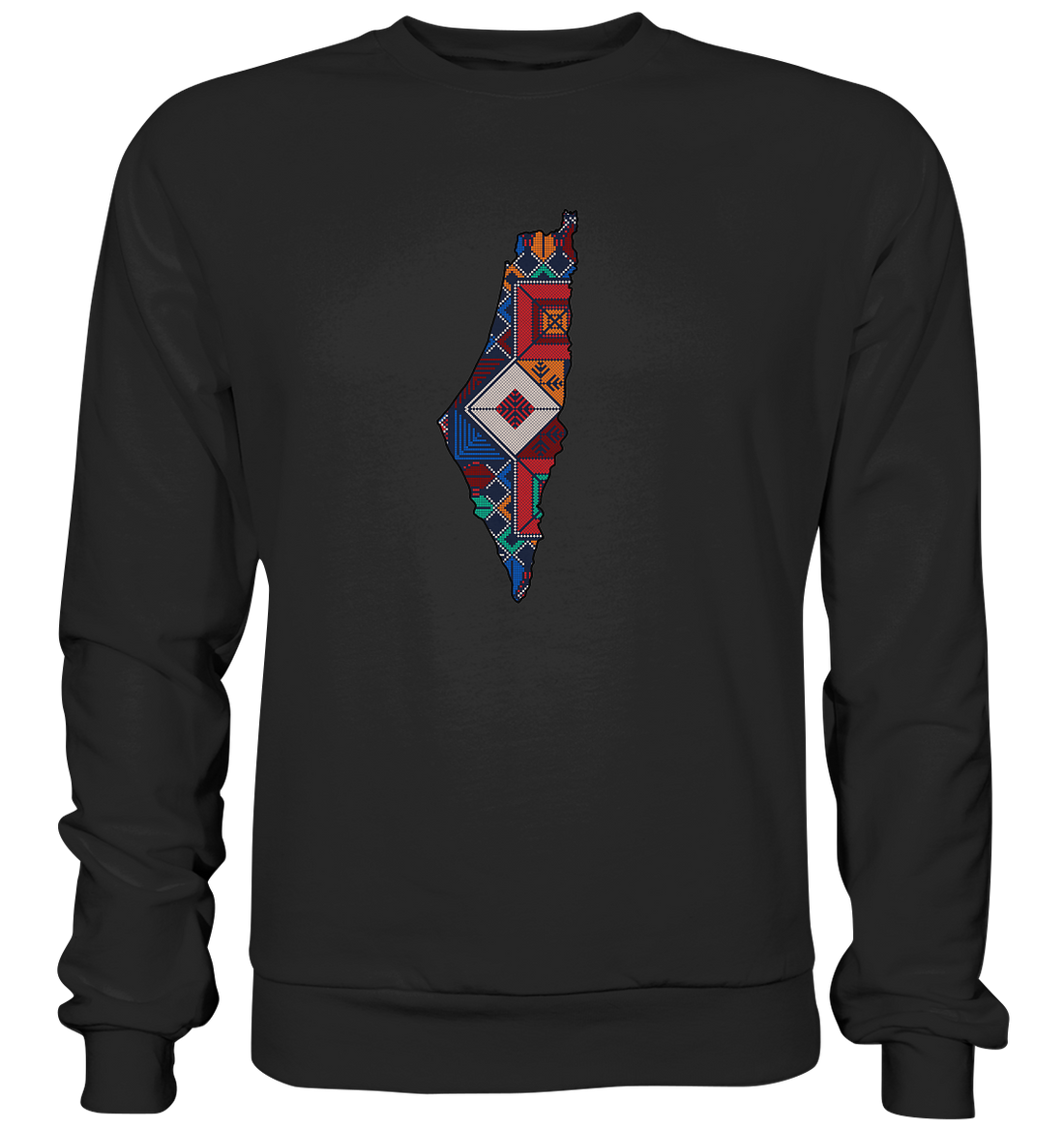 Palestine pattern flag 2 - Basic Sweatshirt