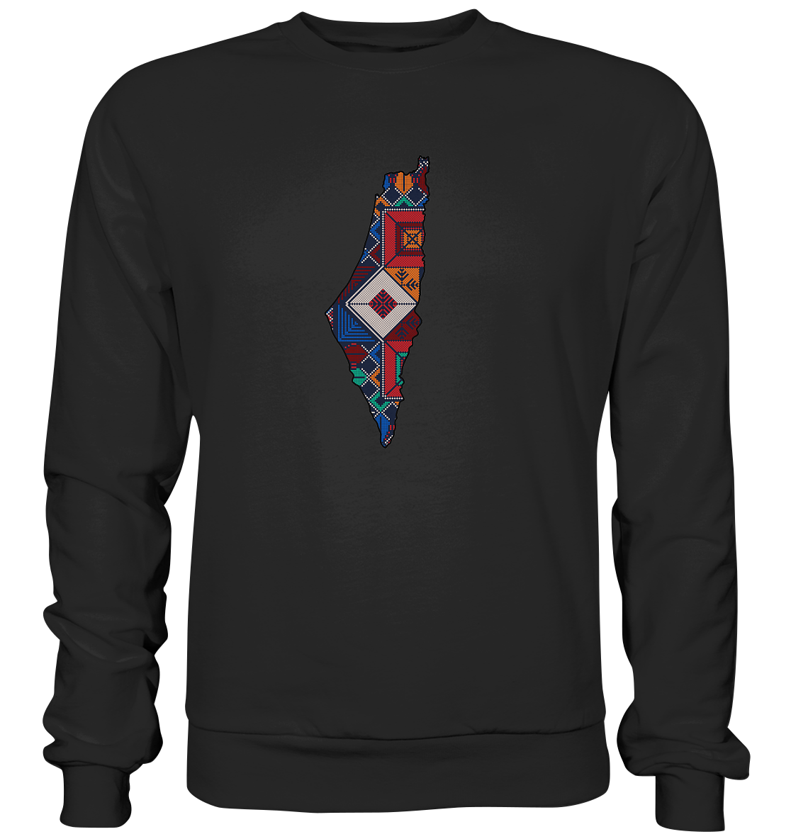 Palestine pattern flag 2 - Basic Sweatshirt