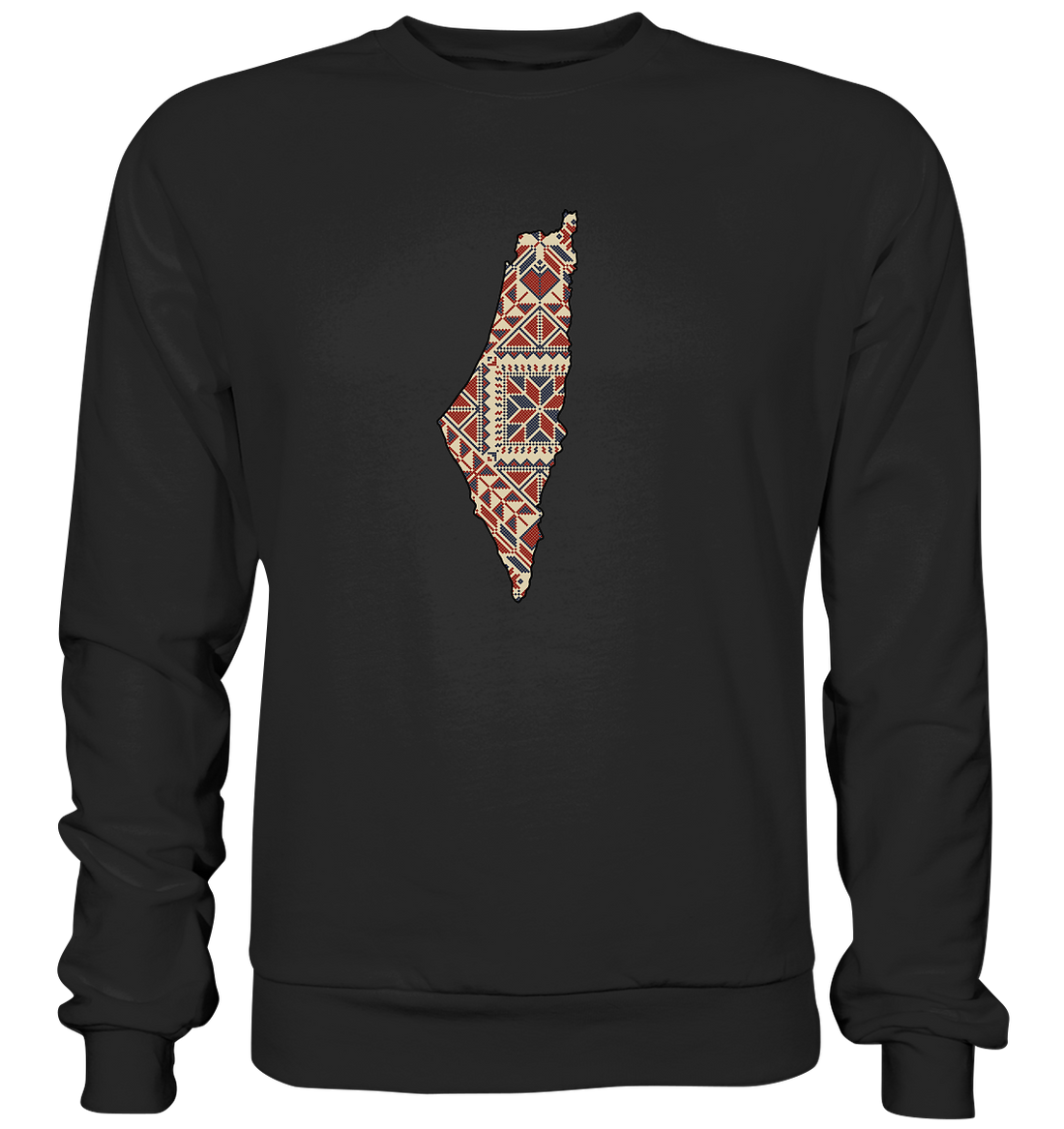 Palestine pattern flag - Basic Sweatshirt