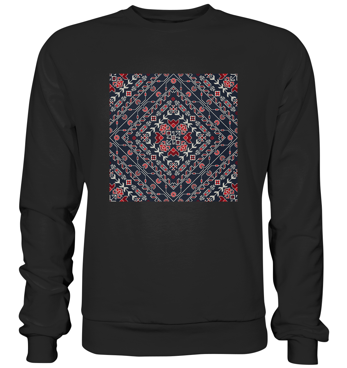 Georgian Embroidery - Basic Sweatshirt