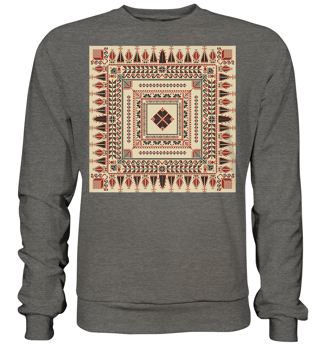 Natural Pattern - Basic Sweatshirt