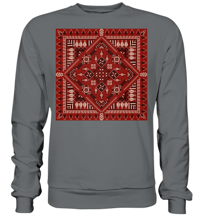 Red Pattern - Basic Sweatshirt
