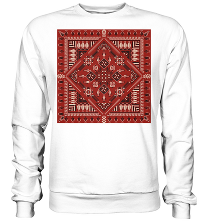 Red Pattern - Basic Sweatshirt