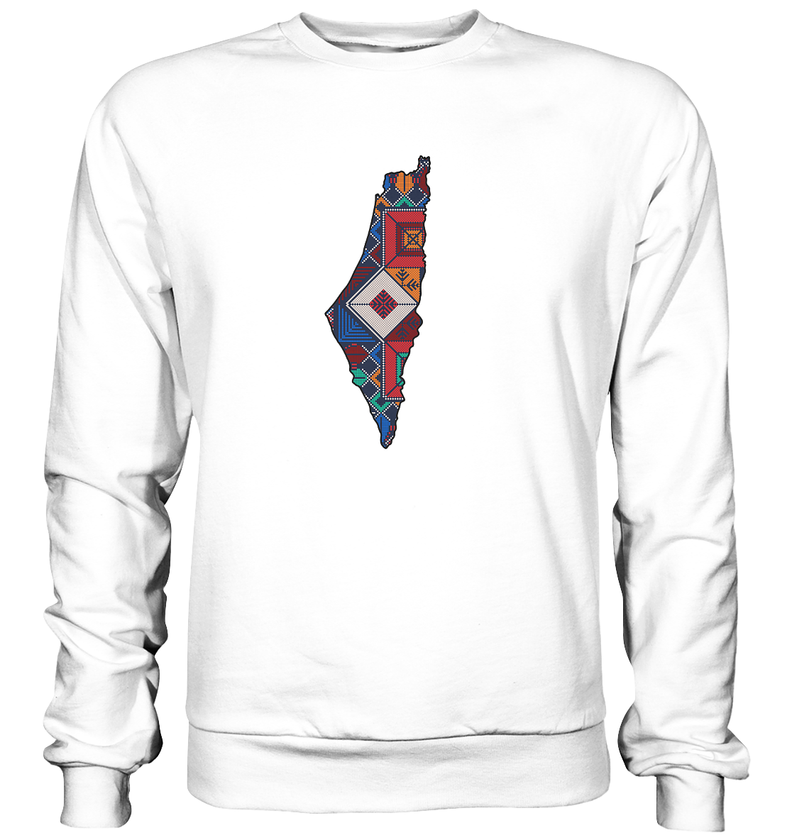 Palestine pattern flag 2 - Basic Sweatshirt