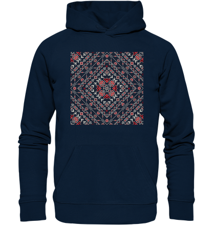 Georgian Embroidery - Organic Hoodie