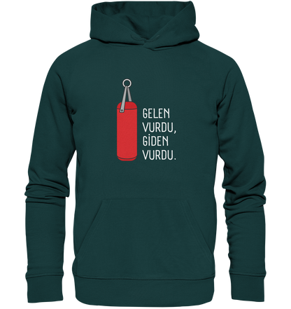 GELEN VURDU, GİDEN VURDU - Organic Hoodie
