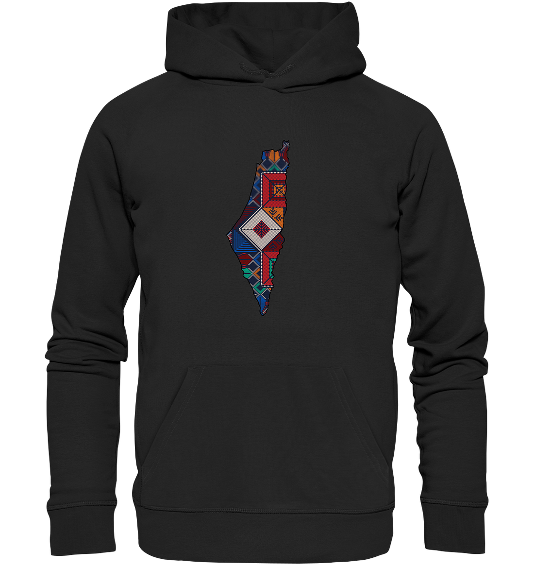 Palestine pattern flag 2 - Organic Hoodie