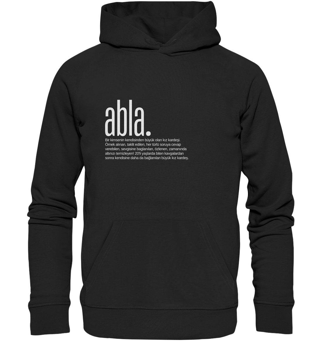 abla. - Organic Hoodie