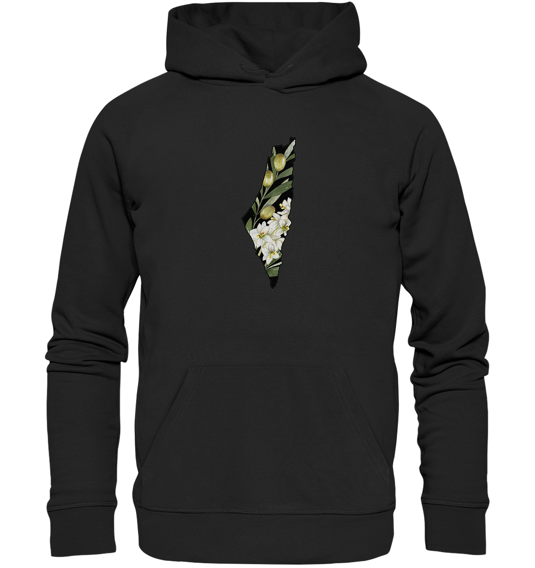 Palestine Olive flag - Organic Hoodie