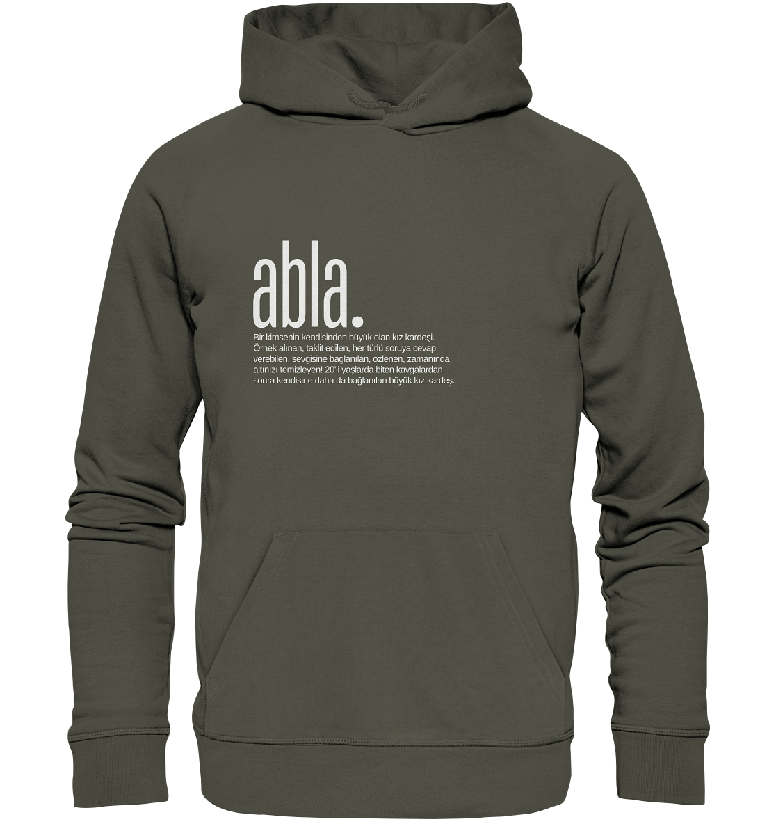 abla. - Organic Hoodie