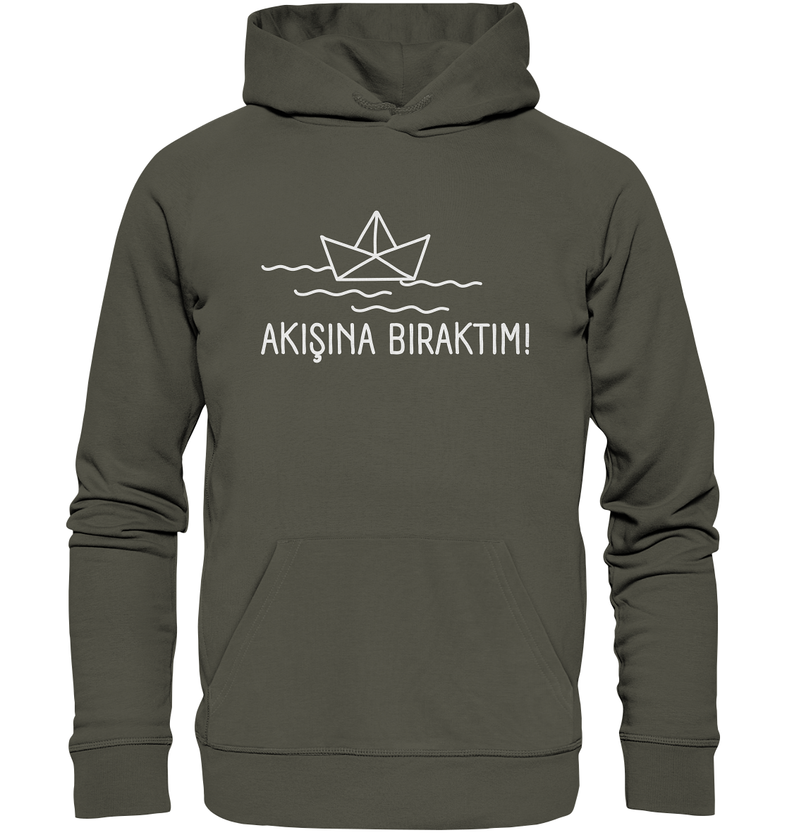 AKIŞINA BIRAKTIM! - Organic Hoodie