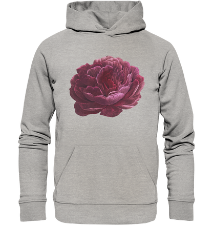 One Pink Flower - Organic Hoodie
