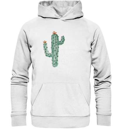 BENİ SEVEN DE DİKENİME KAT- LAN- SIN! - Organic Hoodie