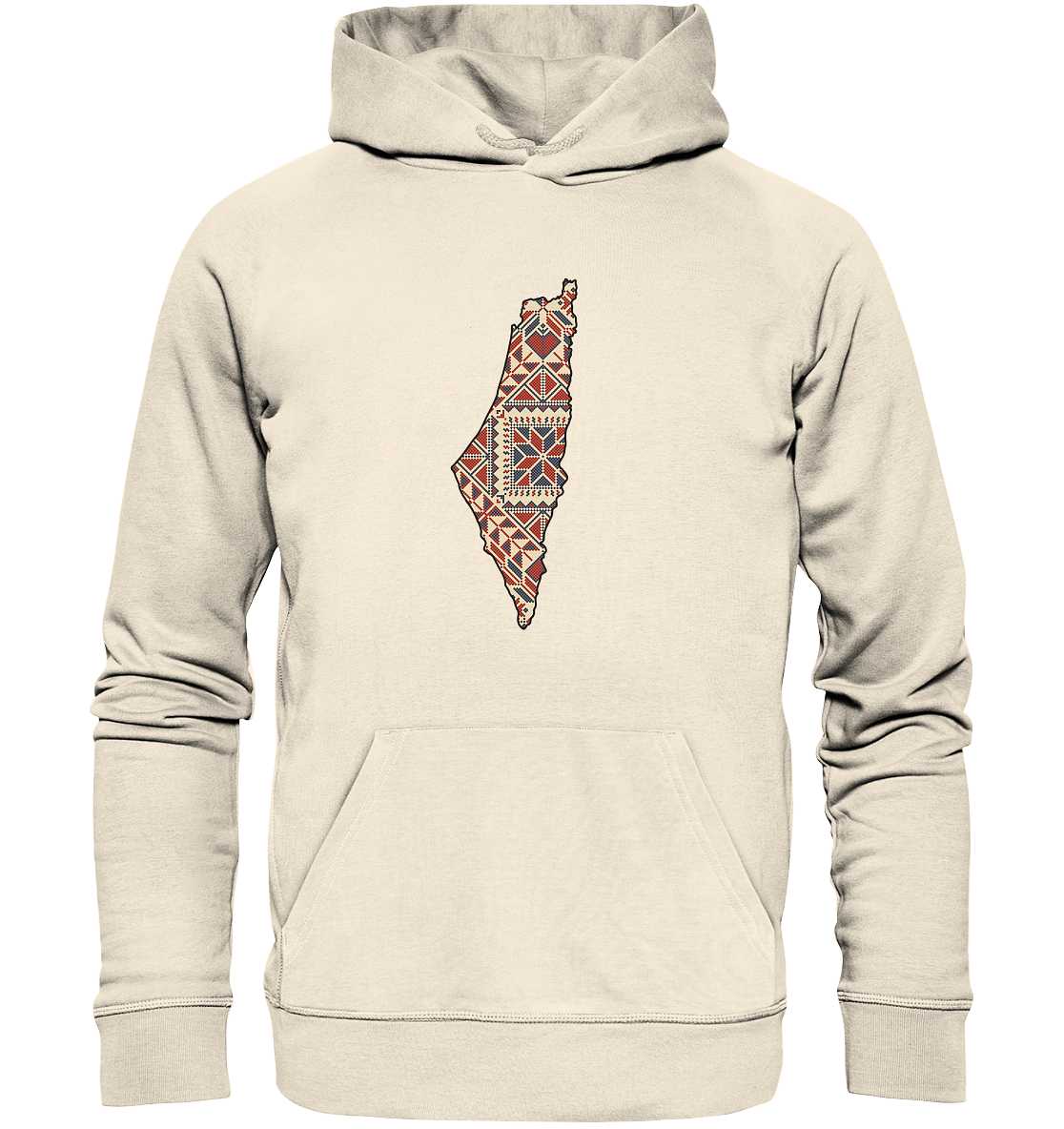 Palestine pattern flag - Organic Hoodie