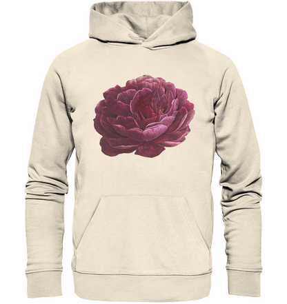 One Pink Flower - Organic Hoodie